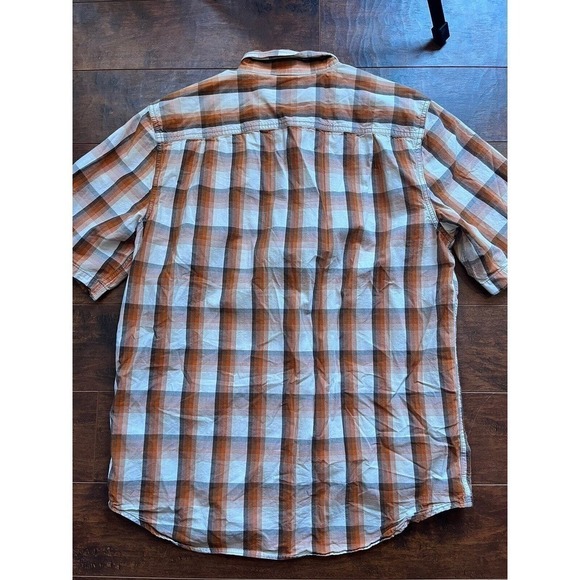 Carhartt Relaxed Fit Short Sleeve Button Down Shirt Size M - Picture 6 of 6